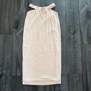 AFRM Ribbed Halter Dress